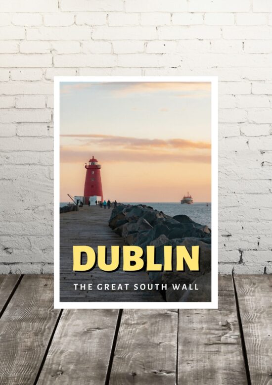 Dublin Prints: Poolbeg Sunrise